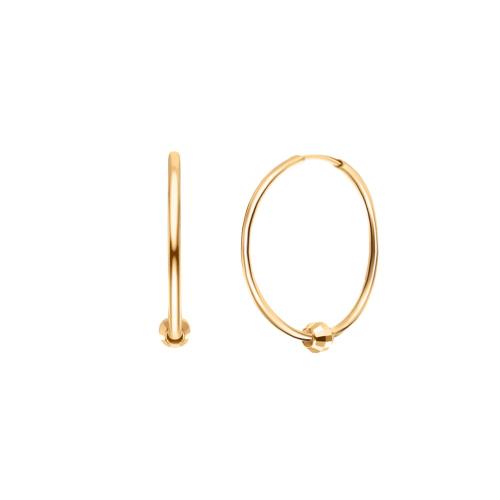 Золотые серьги конго АТОЛЛ 22143-30а-1