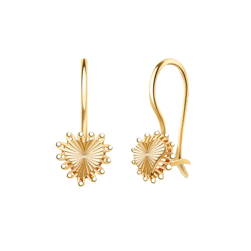 Золотые серьги АТОЛЛ 2660а