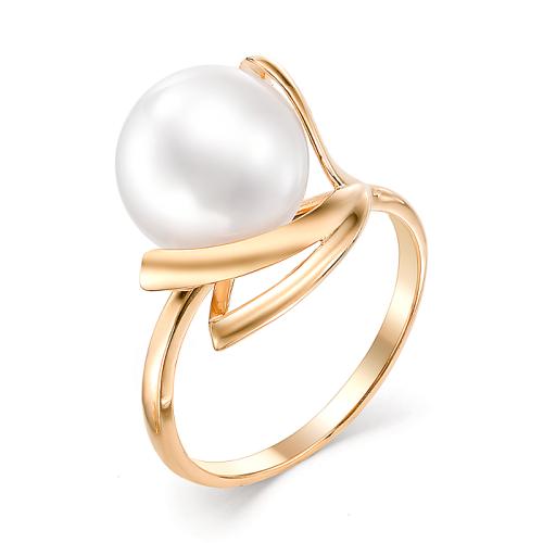 Золотое кольцо с жемчугом DEFLEUR 31370A1