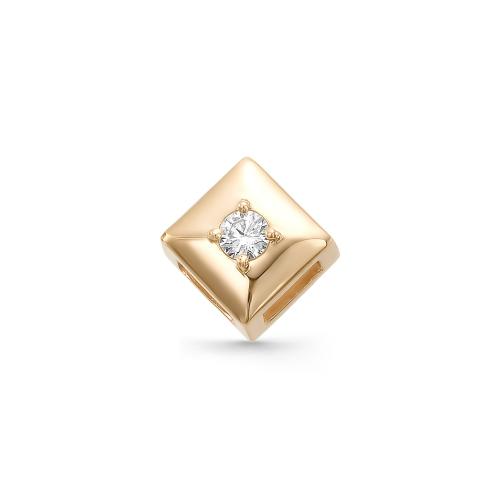 Золотая подвеска с бриллиантом BRILLIANT STYLE 361-310 Золотая подвеска с бриллиантом BRILLIANT STYLE 361-310