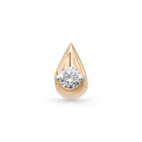 Золотая подвеска с бриллиантом BRILLIANT STYLE 362-310 Золотая подвеска с бриллиантом BRILLIANT STYLE 362-310
