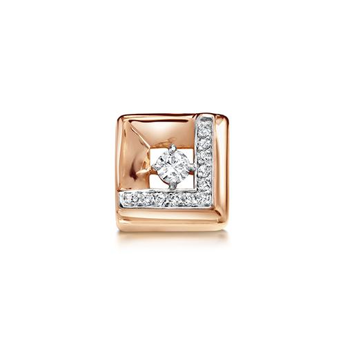 Золотая подвеска с бриллиантом VESNA 3821-151-00-00