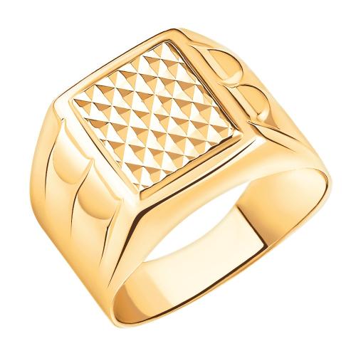 Мужская печатка из золота АТОЛЛ 4142а-1