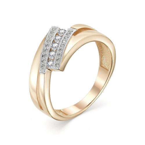 Золотое кольцо с бриллиантом BRILLIANT STYLE 494-110