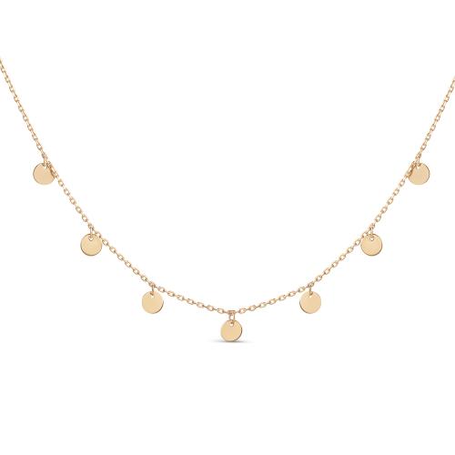 502618-1000 Колье (Au 585 красное)