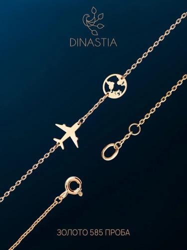 Золотой браслет ДИНАСТИЯ 502699-1000