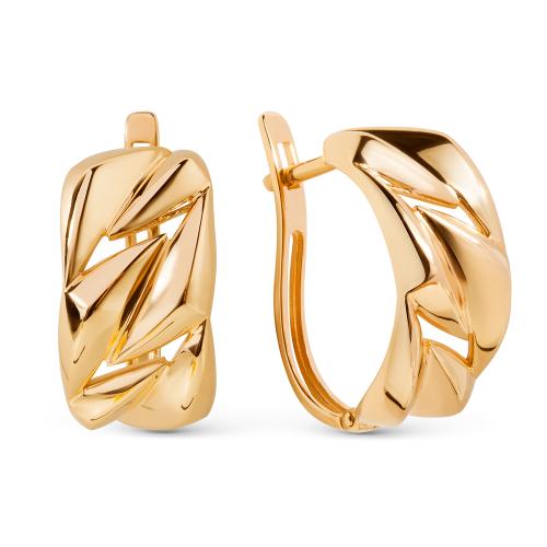 Золотые серьги ДИНАСТИЯ 901712-1000