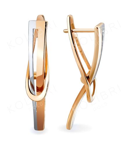 Серьги из белого золота АТОЛЛ С2206_4