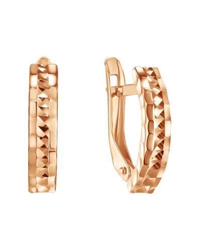 Золотые серьги ГОЛДЕН ГЛОБ Срг01-01