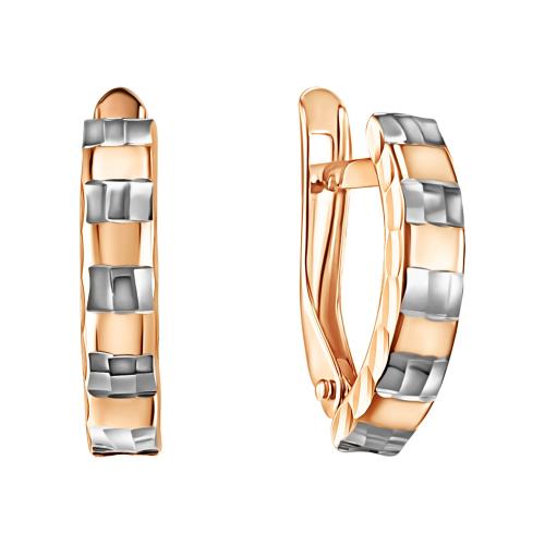 Золотые серьги ГОЛДЕН ГЛОБ Срг01-02