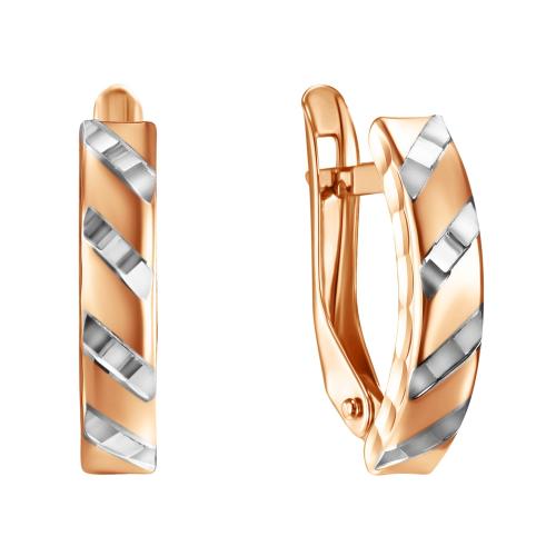 Золотые серьги ГОЛДЕН ГЛОБ Срг01-04