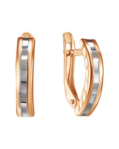 Золотые серьги ГОЛДЕН ГЛОБ Срг01-05