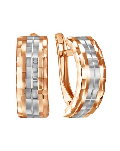 Золотые серьги ГОЛДЕН ГЛОБ Срг02-03