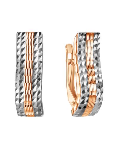 Золотые серьги ГОЛДЕН ГЛОБ Срг04-02