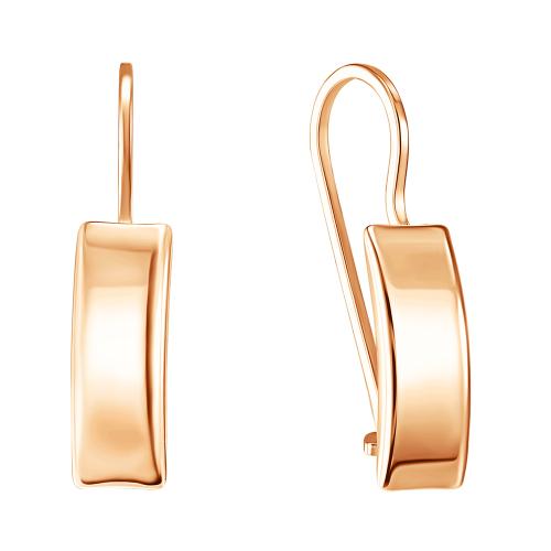 Золотые серьги ГОЛДЕН ГЛОБ Срг19-00