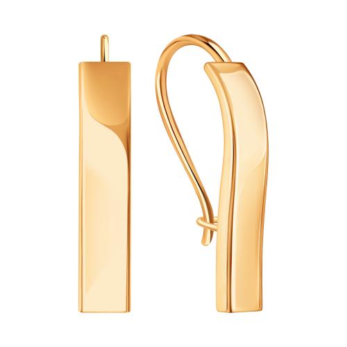 Золотые серьги KARATOV Т10002Г245