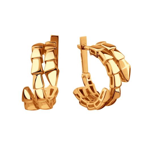 Золотые серьги KARATOV Т10002Г672