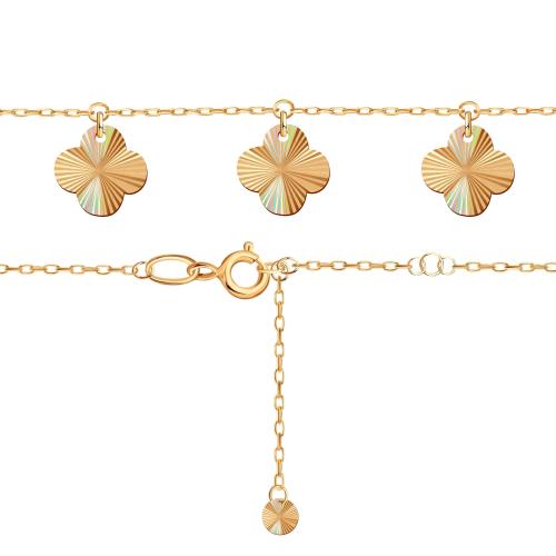 Золотой браслет KARATOV Т100101478