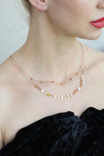 Золотое колье KARATOV Т10011921