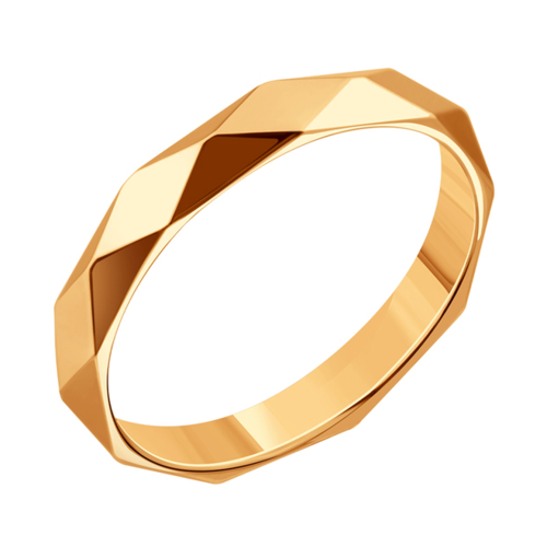 Золотое обручальное кольцо KARATOV Т10061Д596