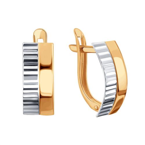 Золотые серьги KARATOV Т13002Г978