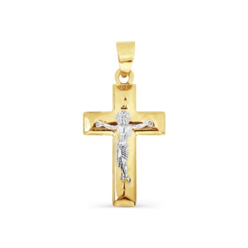 Золотая подвеска крест KARATOV Т13006609