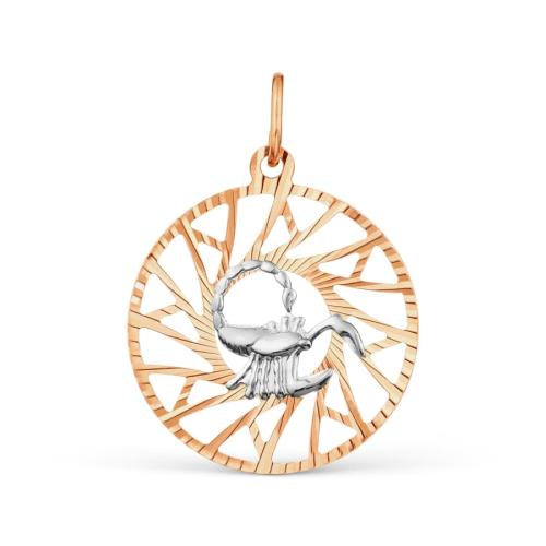 Золотая подвеска знак зодиака KARATOV Т130634826