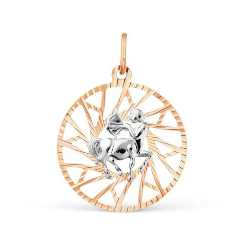 Золотая подвеска знак зодиака KARATOV Т130634827