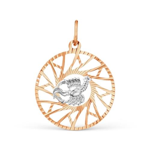 Золотая подвеска знак зодиака KARATOV Т130634834