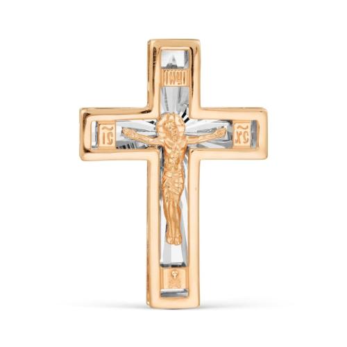 Золотая подвеска крест KARATOV Т13066771