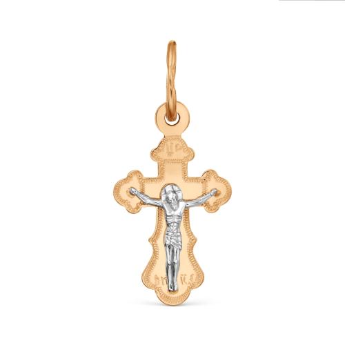Золотая подвеска крест KARATOV Т13086034