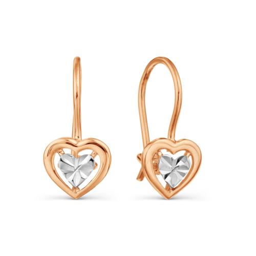 Золотые серьги KARATOV Т140629014