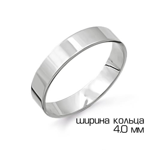 Обручальное кольцо из белого золота KARATOV Т300011469 Обручальное кольцо из белого золота KARATOV Т300011469