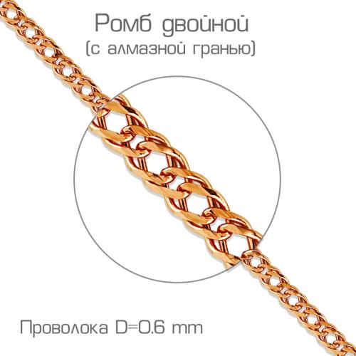 Золотая цепь KARATOV ЦРМ20516060