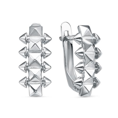 Серьги из белого золота DEL'TA б2206312