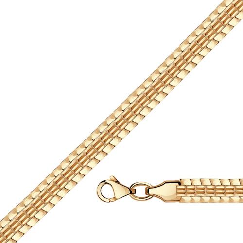 Золотой браслет АЛЕКСАНДРА бп037