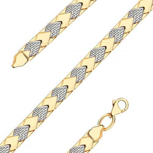 Золотой браслет АЛЕКСАНДРА бп049