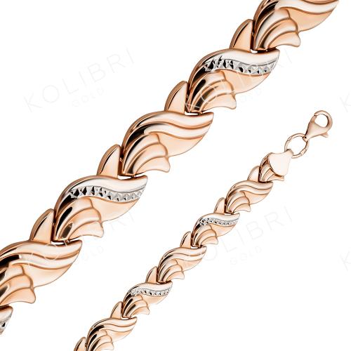 Золотой браслет АЛЕКСАНДРА бп173