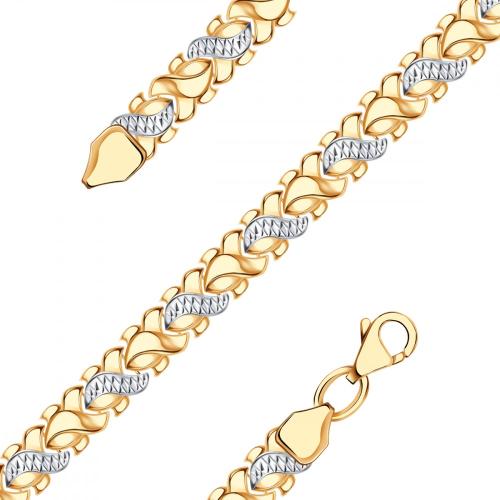 Золотой браслет АЛЕКСАНДРА бп174