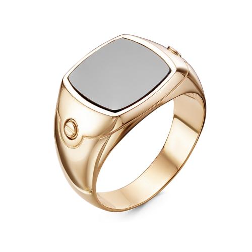 Мужская печатка из золота с фианитом DEL'TA дп0401618р Мужская печатка из золота с фианитом DEL'TA дп0401618р