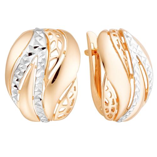 Золотые серьги АЛЕКСАНДРА кл2937а-01