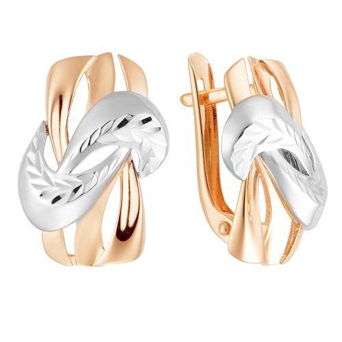 Золотые серьги АЛЕКСАНДРА кл2990а-01