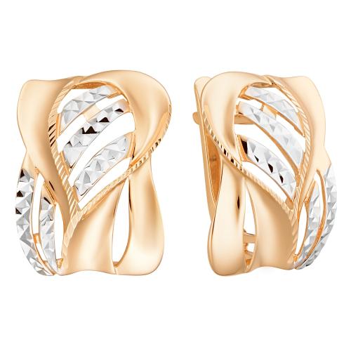 Золотые серьги АЛЕКСАНДРА кл3166а