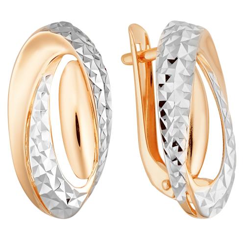 Золотые серьги АЛЕКСАНДРА кл3219а-01