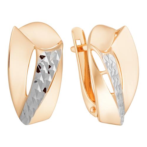 Золотые серьги АЛЕКСАНДРА кл3240а-01