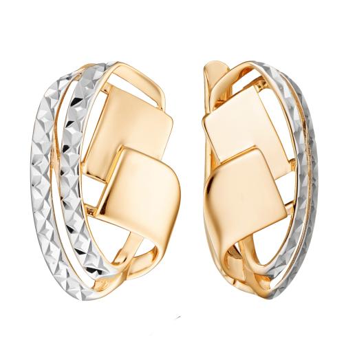 Золотые серьги АЛЕКСАНДРА кл3783а