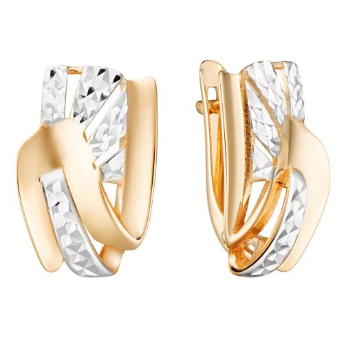 Золотые серьги АЛЕКСАНДРА кл3791а-01